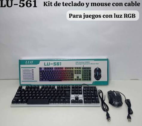TECLADO LUO  LU-561