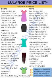 Our guide to the best choice. Lularoe Price List Lularoe Prices Lularoe Lularoe Styling