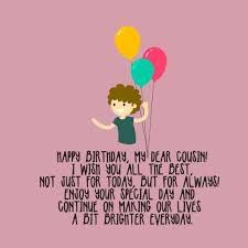 Happy birthday to my favorite brother (for the moment). 50 Happy Birthday Cousin Brother Sister Wishes Status Quotes Cake Images Messages The Birthday Wishes