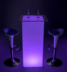 Enter your email address to receive alerts when we have new listings available for bar stools and table set. Led Tall Boy Bar Table Set Acrylic Tabletop And 2 Stools