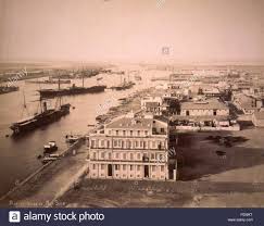 Port Said Egypt 1880s Steam Ships Anchored In Port Said At The Stock Photo Royalty Free Image 86059648 Alamy Egypt Old Egypt Ancient Egypt