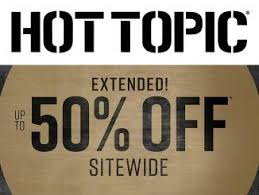 Up To 50 Off Sitewide Sale At Hottopic Com In 2020 Sitewide Sale Sitewide Promo Codes Online