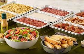 The Olive Garden Catering Menu Allows You To Create Your Own Pasta Station Pasta Bar Tortellini Recipes Italian Dinner Party