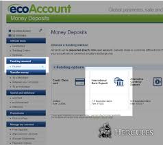 Depending on if you added a credit card or not, it will take up to 4 business days to show up in your coinbase account. How To Make A Deposit Top Up Ecopayz Account Via Bank Wire Transfer Faq Ecopayz Hercules Finance
