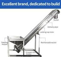 Horizontal Food Bowl Screw Feeder Conveyor Powder U Type ...