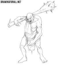 How To Draw A Fantasy Monster