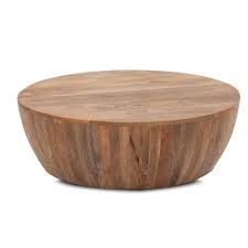 The Urban Port Round End Table Mango Wood Coffee Table Coffee Table Wood Round Wood Coffee Table