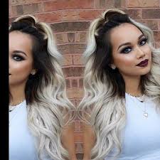 #amanda steele #youtuber #16 years old #16 years young #platinum hair #hair goals #short #hair #aesthetic #makeup #makeupbymandy24 #hipster #grunge. Black To Platinum Blonde Hair Ombre Image From Google Hair Styles Platinum Blonde Hair Ombre Hair