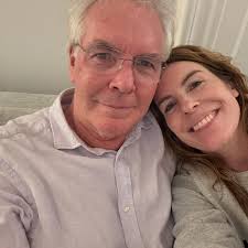 My dad came to hang with me for Thanksgiving weekend (while the boys are  away), and here he is hanging in Brooklyn, speaking French with the café  owner, stopping by friends' houses,