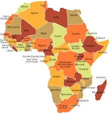 Carte de l'Afrique