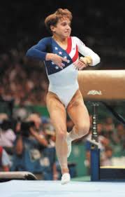Women's gymnastics team, also known as the magnificent seven, during the summer games in atlanta 25 years ago. Mike Lopresti Athletes Livelihoods Life Long Dreams Hang On Olympics Indianapolis Business Journal