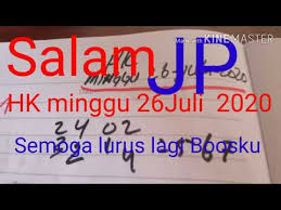 Prediksi Hk Minggu 26 Juli 2020 Angka Jitu Hk Hari Ini Angka Togel Jitu Youtube