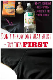 How To Remove Deodorant Stains From Black Shirts Remove Deodorant Stains Deodorant Stains Deodorant