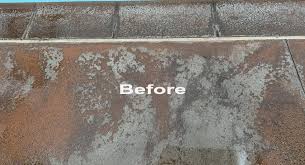 You want the mixture to do its work but, if you leave it for too long, the acid will score the surface of the pavers. Rust Efflorescence Hard Water Stain Removal Clean Seal Socal