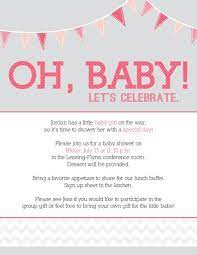 Day 25 E Mail Invite I Designed For My Co Workers Baby Shower 30doc Baby Shower Little Baby Girl Little Babies