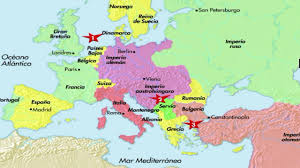 Mapa de francia en blanco para colorear. Video Animacion Con Mapas De La Primera Guerra Mundial Youtube