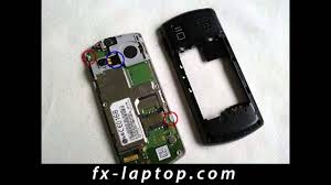 Disassembly LG KP170 - Battery Glass ...