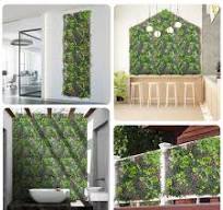 Amazon.com: Windscreen4less 15 paneles artificiales de boj de 40 x 40  pulgadas, decoración de paneles de pared de color verde hierba sintética  para ...