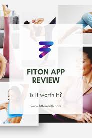 Fiton App Review In 2020 Workout Apps Free Workout Apps App Reviews