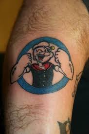 Popeye tattoo design by mu63n on deviantart. 15 Different Cartoon Character Tattoo Designs I Fashion Styles