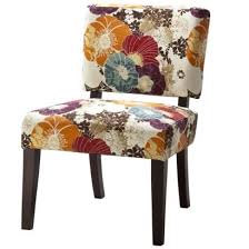 Vale Open Back Slipper Accent Chair Floral Graffiti 83 98 On Clearance Upholstered Chairs Accent Chairs For Living Room Accent Chairs