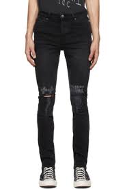Black Krow Maniac Chitch Jeans By Ksubi On Sale