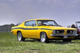 Image result for Yellow 1967 Barracuda