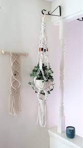 Boho Macrame Plant Hanger Macrame Planter Boho Living Room Etsy In 2021 Modern Boho Decor Macrame Plant Hanger Boho Living Room Decor
