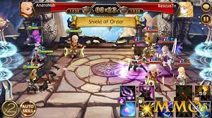All guild members' accumulated castle rush points counted as guild points and guild will be ranked by the guild points. Seven Knights Game Review