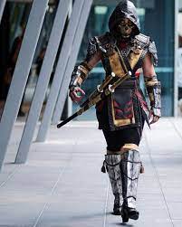 Full costume with wig, weapon and teeth. Scorpion From Mortal Kombat 11 Cosplay Mortal Kombat Cosplay Mortal Kombat Mortal Kombat Characters