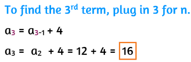 See full list on byjus.com Arithmetic Sequences Explicit Recursive Formula Kate S Math Lessons