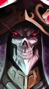 Skull Overlord Artwork King 720x1280 Wallpaper Anime Wallpaper Anime Wallpaper Iphone Overlord Anime Season 2