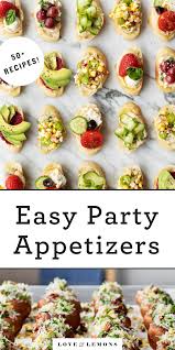 50 Easy Party Appetizers Recipes By Love And Lemons Recipe Appetizers For Party Appetizer Recipes Party Appetizers Easy