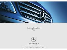 2021 2020 2019 2018 2017 2016 2015 2014 2013 2012. Mercedes Benz Vito Operating Instructions Manual Pdf Download Manualslib