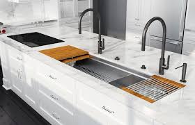 If you're in the market for one of these modern products, be sure to consider the kohler prolific workstation, which includes the sink, as well as a bamboo cutting. The Galley Workstation Ultimate Kitchen System Dimensions In Wood
