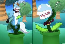 FN - Artwork - Stuck in a pipe! (Piranha Plant Transformation)