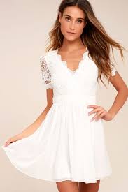Dress the population elisa floral appliqué embroidered fit and flare dress in dusty pink multi, $298, nordstrom.com. Pretty Bridal Shower Dresses For The Bride Sexy Bridal Shower Outfits Lulus