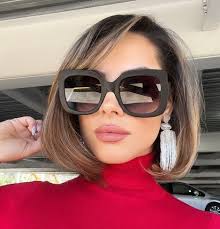 Sunglasses "JACKIE" Large Oversized XL Square Lady Women Retro Vintage  GAFAS