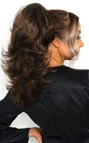 Layla Layered Curly Ponytail Hair Extensions At Ikrush Ponytail Hair Extensions Ponytail Hairstyles Curly Hair Pieces