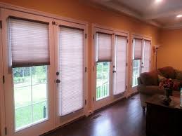 Cellular blinds offer the highest level of insulation that cannot be. Cellular Shades On French Doors Contemporary Living Room Dc Metro By Delmarva Blinds Shutters Houzz Au