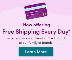 We did not find results for: Wayfair Credit Card Program Home