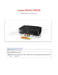 Makes no guarantees of any kind with regard to any while auto scan mode automatically recognizes the type of original, then. Canon Pixma Mp230 Manualzz