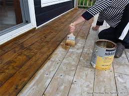 how to stain a deck staining a wood deck decks diy home maintenance repairs how to painting patio stain decking staining deck diy deck diy deck staining