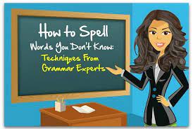 If you know how to spell smaller words or segments within the word, such as a prefix, spell those first. Infographic How To Spell Unfamiliar Words All By Yourself Ragan Communications