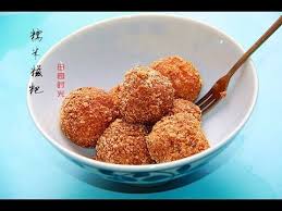 glutinous rice cake 豆粉汤圆 糍粑 food rice cakes cuisine