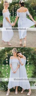 Off The Shoulder Top Lace Light Blue Pleated Chiffon Bridesmaid Dresses Long Lace Bridesmaid Dresses Short Bridesmaid Dresses Bridesmaid Dresses Long Chiffon