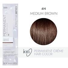 This hair gem was created by stylist allison oliver of texas. Ion 4n Medium Brown Permanent Creme Hair Color By Color Brilliance Permanent Hair Color Sally Beauty