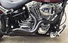 Black Laf Ambush Step Tuned 2 1 2 34 Racing Exhaust Pipes Harley 2013 2015 Breakout Custom Motorcycles Harley Harley Harley Exhaust