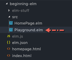 It is a style of writing where we don't have spaces and all words begin with. Beginning Elm