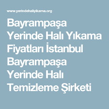 Istanbul Yerinde Hali Yikama Panosundaki Pin